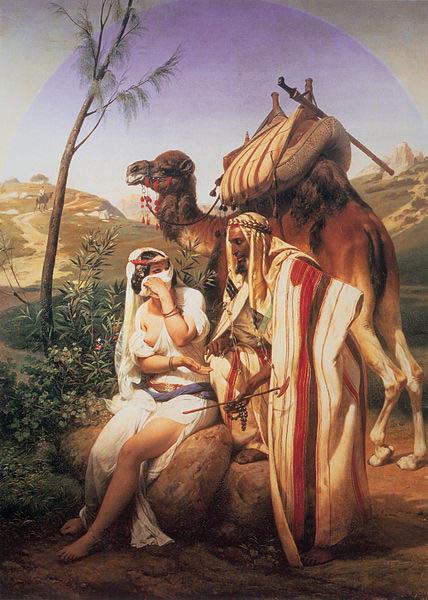 Horace Vernet Judas und Tamar oil painting picture